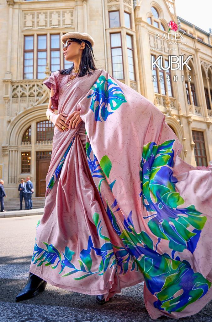 Kubik By Rajtex Printes Saree Catalog